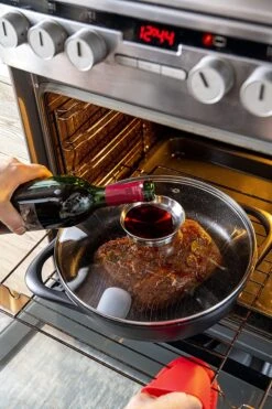 Smile 10-Delige Pannenset - Anti Aanbaklaag - Vaatwasser Bestendig - Zwart - MGK-17 -Keukengerei Winkel 800x1200 8