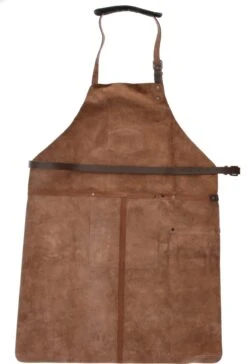 Old West BBQ Schort Barbecue Schort Leer - Cognac Bruin 11 Old West BBQ Schort Barbecue Schort Leer - Cognac Bruin -Keukengerei Winkel 815x1200 1