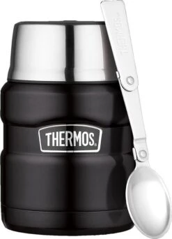 Thermos King Voedseldrager - 47 Cl - Mat Zwart -Keukengerei Winkel 867x1200 1