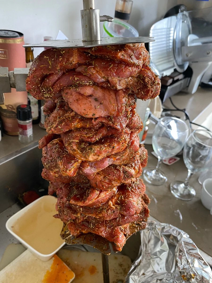 BBQ Rotisserie Kebab Spiezen Set (universele Set Geschikt Voor De Meeste Rotisseries / BBQ Spitten) 16 BBQ Rotisserie Kebab Spiezen Set (universele Set Geschikt Voor De Meeste Rotisseries / BBQ Spitten) - Afbeelding 14