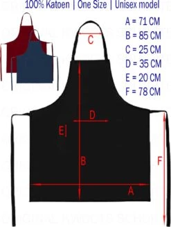 IK DOE OOK MAAR WAT Unisex Schort - Zwart - One Size (volwassenen) - Keuken Schort - Barbeque BBQ Schort - Bedieningsschort - Grappige Teksten - Original Kwoots- Voor Zowel Mannen Als Vrouwen - Verstelbaar - Wasbaar - Cadeau - Apron -Keukengerei Winkel 906x1200