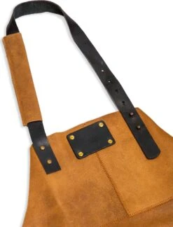 Leren Schort – Soepel Licht Bruin Leer - Barbecueschort - Kokschort - Kookschort – Keukenschort Man – 81 X 56 Cm 8 Leren Schort – Soepel Licht Bruin Leer - Barbecueschort - Kokschort - Kookschort – Keukenschort Man – 81 X 56 Cm -Keukengerei Winkel 915x1200