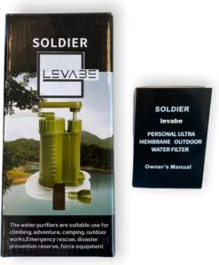 Luxe Water Filter Straw Incl. Waterzak - Complete Set - Waterfilter - Waterfles - Waterzuiveraar - Outdoor Life - Survival - BPA-vrij - Filtert 5000LL -Keukengerei Winkel 993x1200